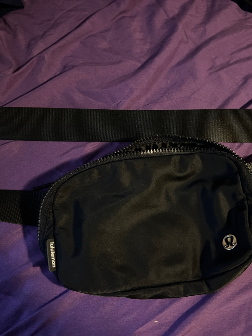 lululemon athletica Black Mini Sling Bag